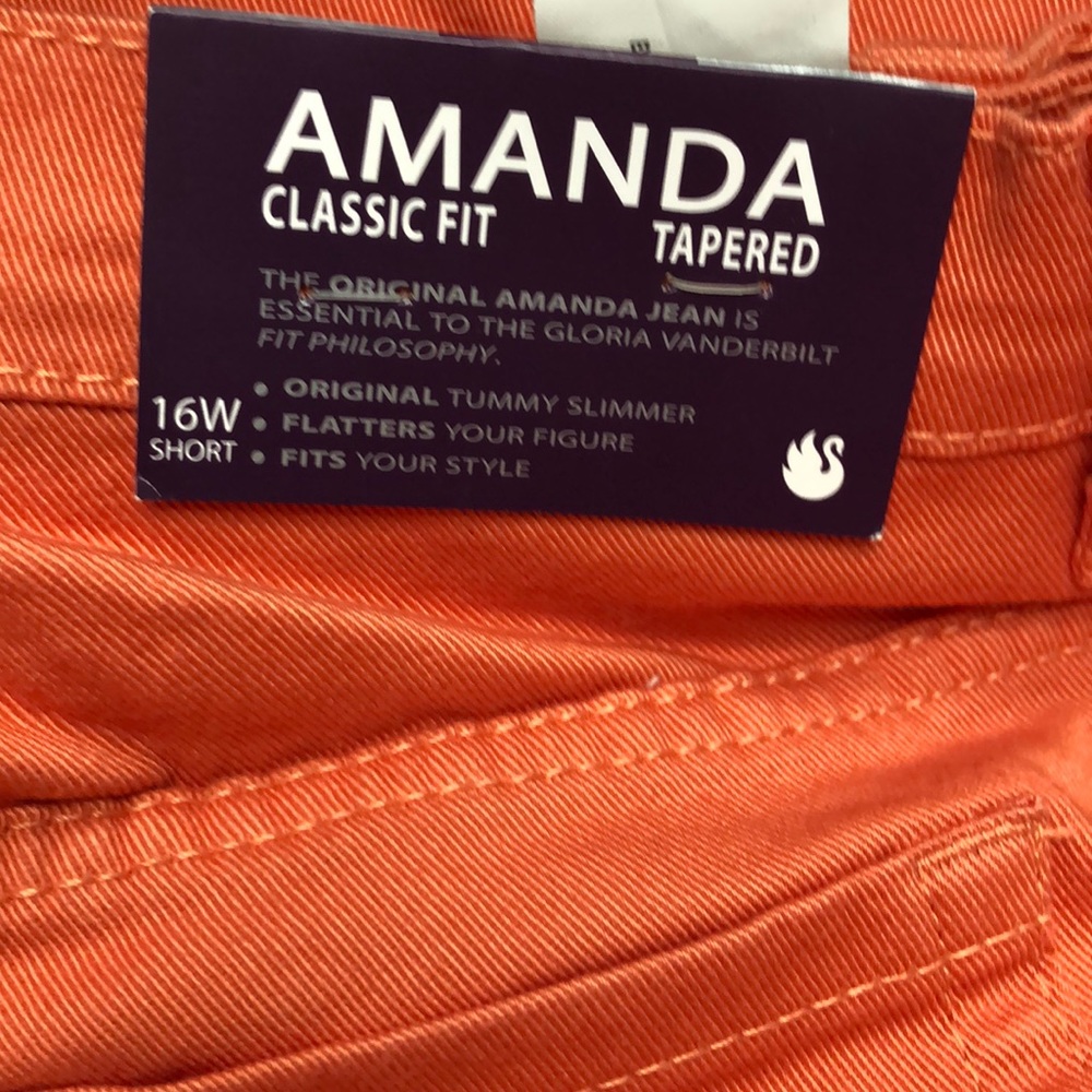 Gloria Vanderbilt Women's Amanda Classic Jeans - Picture 3 of 9